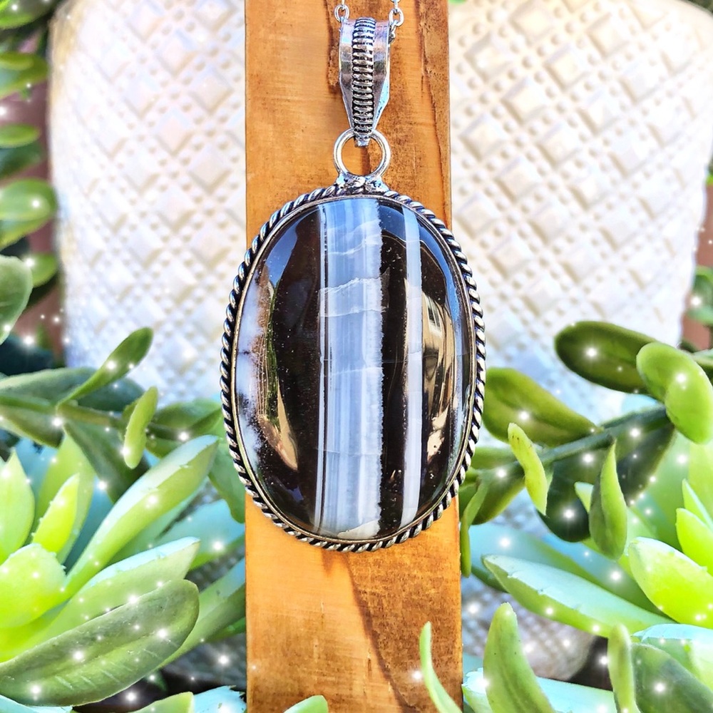 Blue Opal Necklace